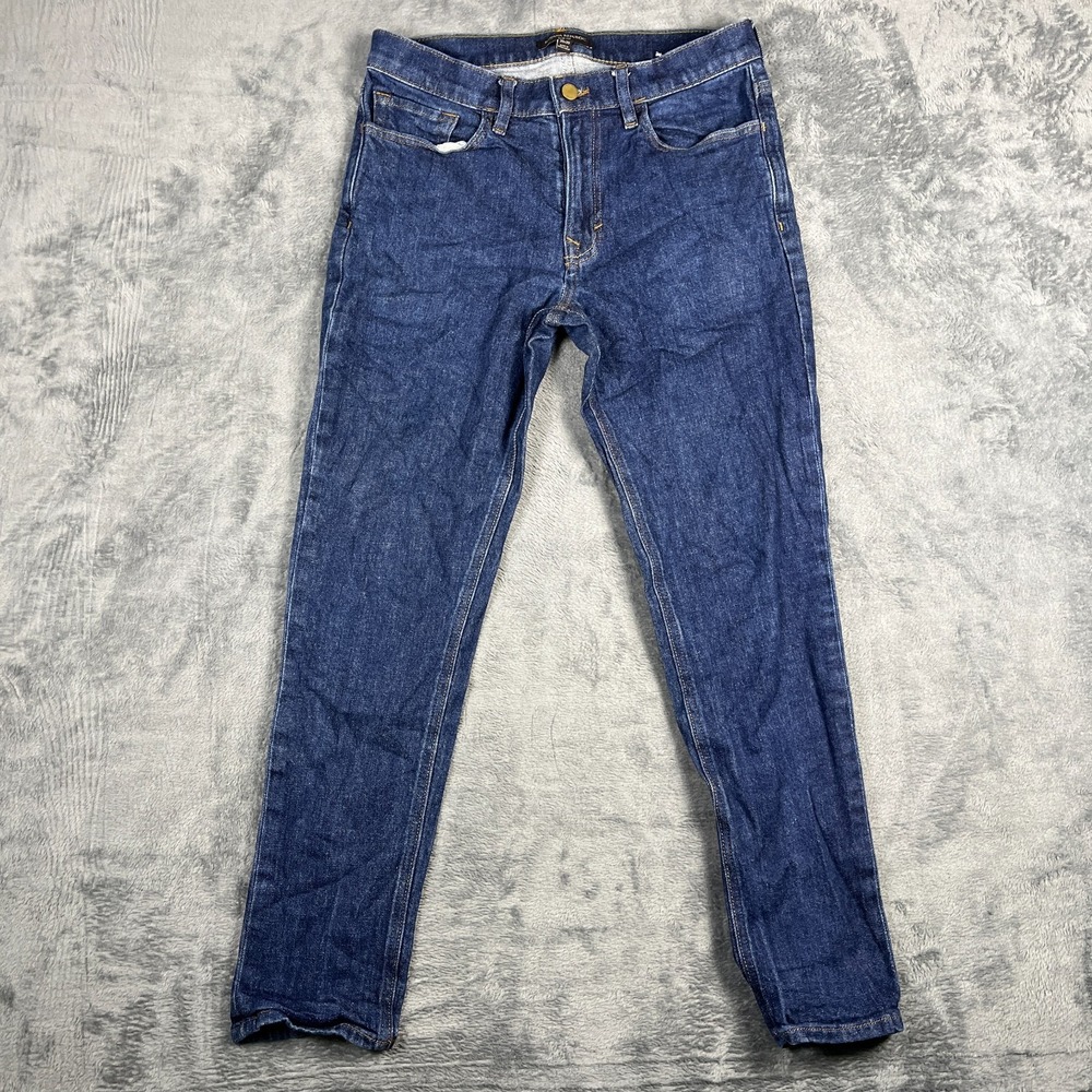 Banana Republic Skinny Jeans Mens 30x30 Blue Denim Cotton Slim Fit Medium Wash